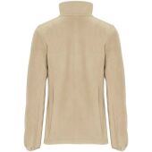Artic fleece damesjack met volledige rits - Zand - 2XL