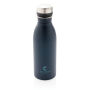 RCS gerecycled roestvrijstalen luxe waterfles, donkerblauw