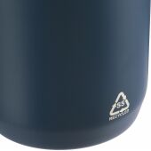 Gerecyclede roestvrijstalen dubbelwandige drinkfles (600 ml) Esen zwart Gerecyclede roestvrijstalen dubbelwandige drinkfles (600 ml) Esen zwart