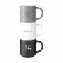 Stack Mug Black 180 ml - zwart