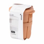 Amuse Tylla Food Bowl Duo 600 ml - oranje