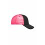 5 Panel Retro Mesh Cap black/neon pink one size