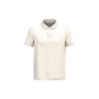 Ecologische herenpolo in piquétricot Ivory S