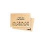 Plantbare Visitekaartjes & Hangtags - Lichtbruin 85 x 55 mm