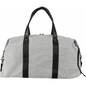 600D rPET polyester sporttas Desmond - lichtgrijs
