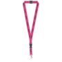 Afneembare polyester keycord met reflecterende draden