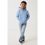 IQONIQ Yengo kids recycled katoen hoodie met steekzakken, sky blue (1112)