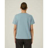 Stella Muser - Het dames Iconic T-shirt - Pebble Blue (XXL)