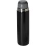 Sullivan 750 ml RCS certified recycled stainless steel vacuum insulated flask - Black