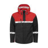 Zwart/rood