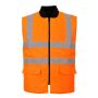 Hi-Vis Omkeerbare Bodywarmer orange S