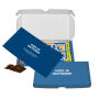 Tony's Chocolonely 180 gram in bedrukt doosje met kaartje - Exclusive - Puur Koffie Toffee