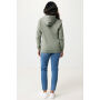 IQONIQ Torres gerecycled katoen hoodie ongeverfd, heather green (XXL)