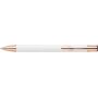 Aluminium balpen Alexander wit