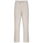 Duurzame uniseks wijde joggingbroek. Ivory XXL