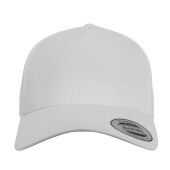5-PANEL CURVED CLASSIC SNAPBACK, WHITE, One size, FLEXFIT