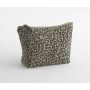 LEOPARD PRINT CANVAS ACCESSORY BAG, VINTAGE LEOPARD PRINT, One size, WESTFORD MILL