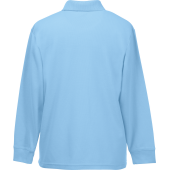 65/35 Polo met lange mouwen Sky Blue 14-15 jaar