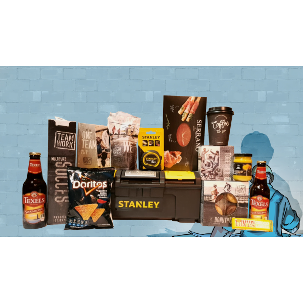 Kerstpakket Stanley gereedschapskoffer Kerstpakket Stanley gereedschapskoffer