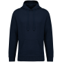 Ecologische uniseks sweater met capuchon en verlaagde schouders French Terry Navy Blue XXS