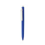 Vibe GRS certified R-ABS pen met ultra vloeiende inkt, blauw, wit