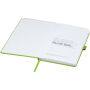 Honua A5 notitieboek van gerecycled papier met gerecyclede PET cover - Limegroen Honua A5 notitieboek van gerecycled papier met gerecyclede PET cover - Limegroen
