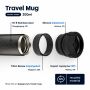 Dopper Travel Mug 300 ml blazing black