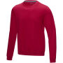 Jasper heren biologische gerecyclede crewneck sweater - Rood - XS Jasper heren biologische gerecyclede crewneck sweater - Rood - XS