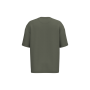 Ecologisch oversized uniseks T-shirt French Terry Organic Khaki XXL Ecologisch oversized uniseks T-shirt French Terry Organic Khaki XXL