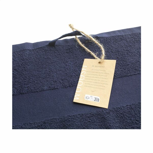Wooosh Bath Towel GRS Recycle Cotton Mix 140 x 70 cm - marineblau Wooosh Bath Towel GRS Recycle Cotton Mix 140 x 70 cm - marineblau