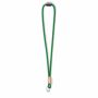 Polyester koord-keycord met bamboe plaatje