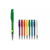 Balpen Avalon metal transparant - Transparant / Paars