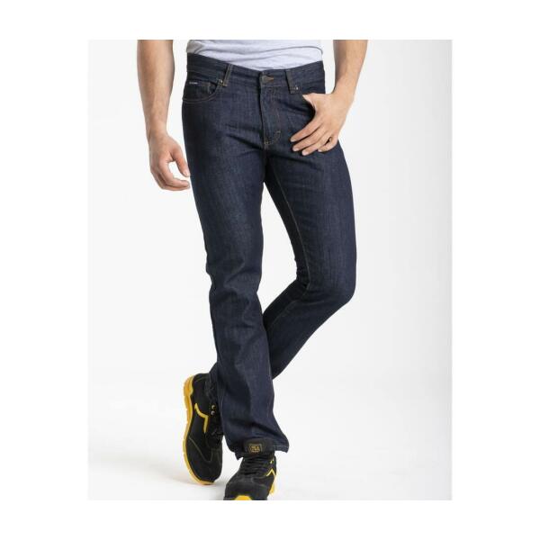 MEN'S WASHED STRAIGHT LEG FIT JEANS
