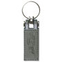 Sleutelhanger P02510, Kunstleder, Grijs