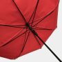 Automatische paraplu LIPSI met fiberglas baleinen rood