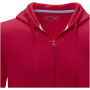 Ruby heren biologische gerecyclede hoodie met volledige rits - Rood - XS