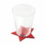 STARGUARD - RPET vilten onderzetters - Rood
