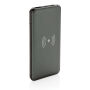 10.000 mAh powerbank met 10W draadloos snelladen met PD, grijs