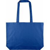 Oeko-Tex® katoen (140 gsm) boodschappentas Tarin blauw