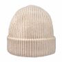Luxury fine rib beanie