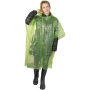 Ziva wegwerp regenponcho met opbergtasje - Lime Ziva wegwerp regenponcho met opbergtasje - Lime