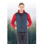 Black compass gewatteerde softshell bodywarmer Navy/Yellow XS