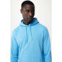 IQONIQ Jasper gerecycled katoen hoodie, tranquil blue (L)