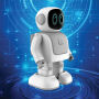 Robert de Dansende Robot Speaker, wit, grijs