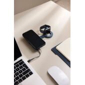 VINGA Baltimore RCS 2-in-1 draadloze 15W lader, donkerblauw