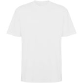 Bull oversized unisex T-shirt met korte mouwen - Wit - S