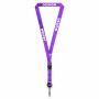 Afneembare polyester sublimatie badge‑reel keycord Afneembare polyester sublimatie badge‑reel keycord