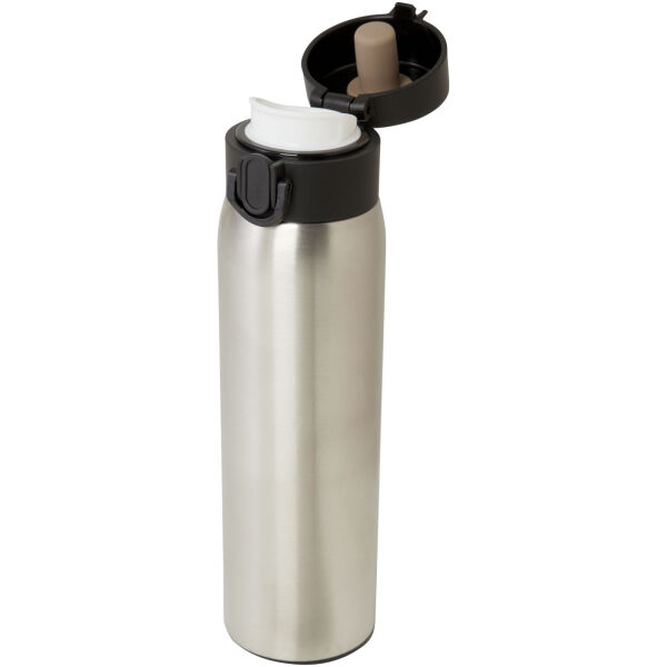 Sika 450 ml geïsoleerde fles van RCS-gecertificeerd gerecycled roestvrij staal - Zilver