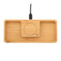 Desktoporganizer met draadloze oplader REEVES-BAMBOOCHARGE