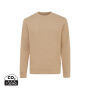 IQONIQ Denali gerecycled katoen sweater ongeverfd, heather brown (L)